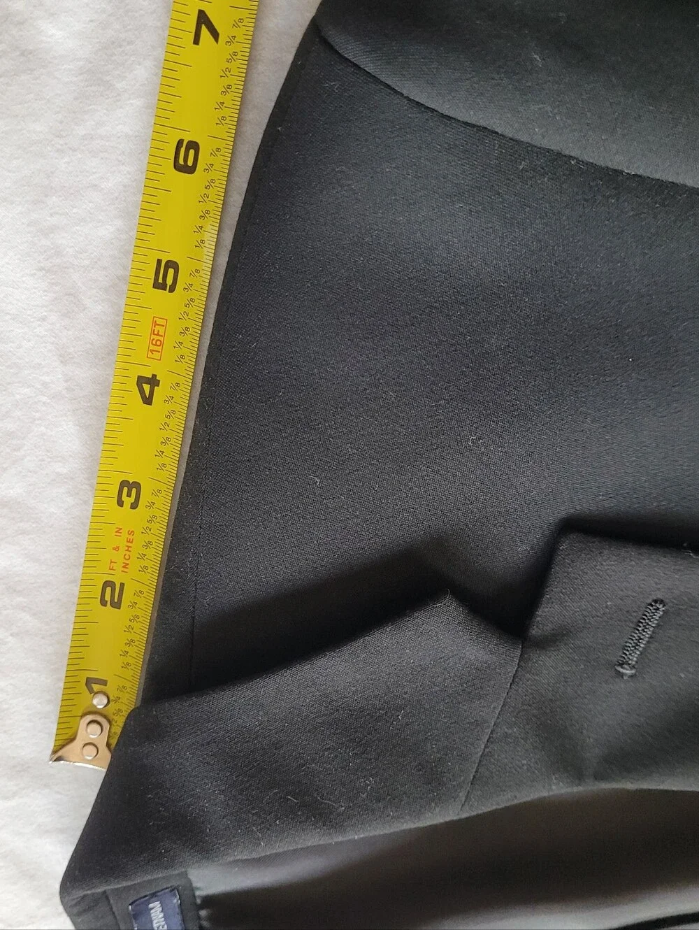 Tommy Hilfiger Men's Black Suit - Classic Formal Jacket/pants Size M (See Pics)